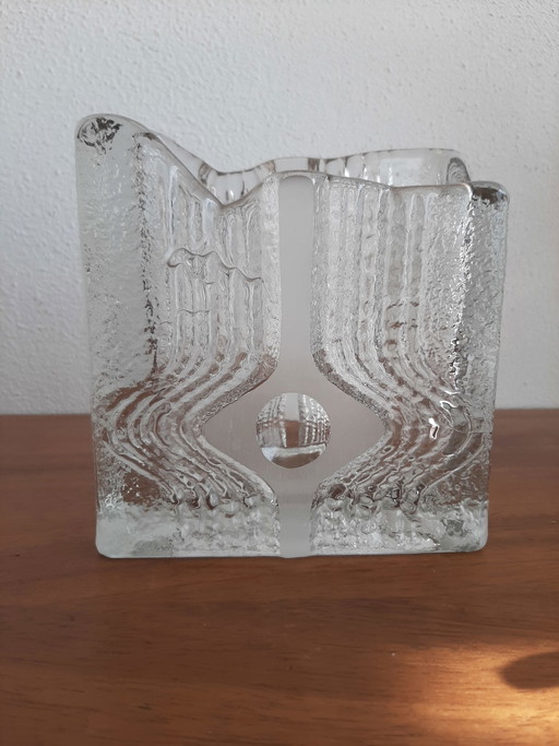 Nybro Glasbruk Sweden vase