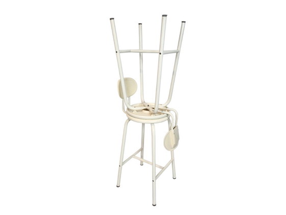 Image 1 of Ikea - metallo - plastica ABS - 2 x sgabelli da bar - firmati - Italia - anni '80