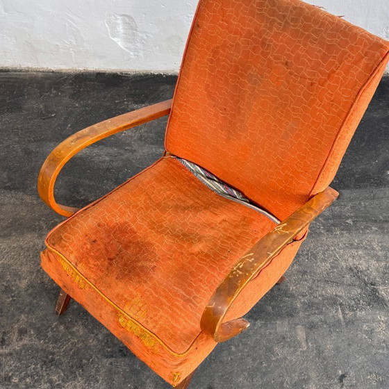 Image 1 of Pair of Romanian Armchairs, 1960s - Restoration Project