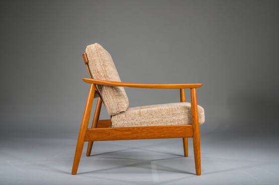 Image 1 of Deense moderne zitset in teakhout van Arne Vodder voor France & Søn, jaren 60, set van 3