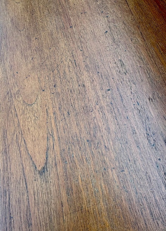 Image 1 of Bellissima scrivania vintage in rattan di metà secolo