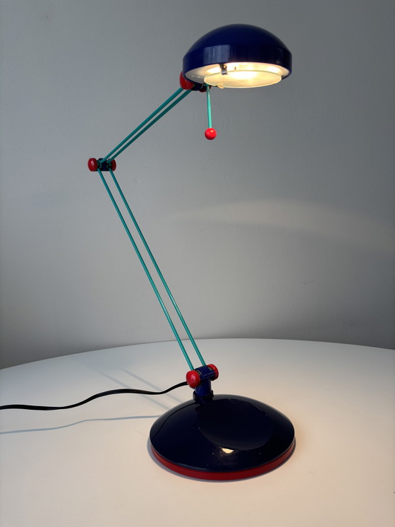 Image 1 of Vrieland Schreibtischlampe im "Memphis"-Stil