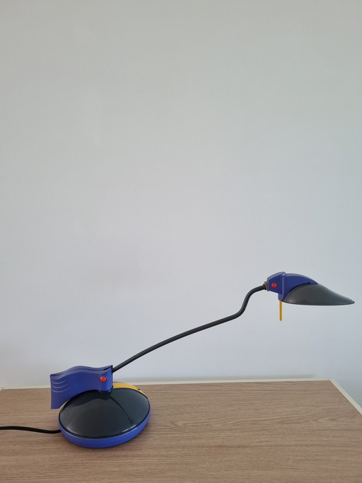 Vintage Brilliant Toucan Desk Lamp Memphis Style 1980s