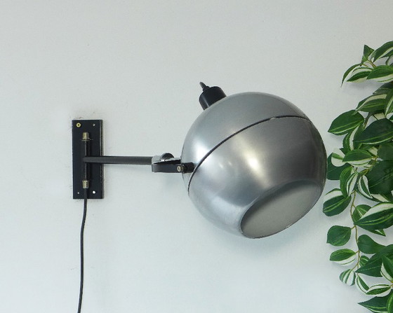 Applique murale vintage années 60 Space Age Dijkstra Satellite Mid Century, Dijkstra Lampen (photo 6 sur 9)