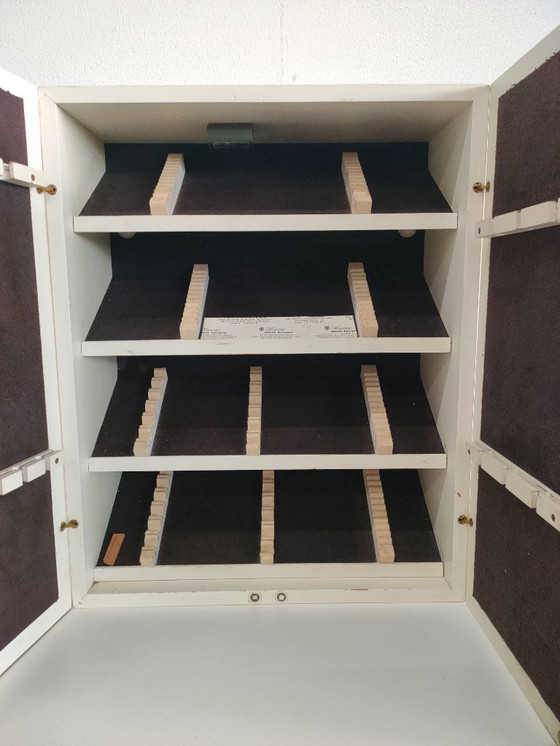 Image 1 of Raro e unico mobiletto da parete/armadietto portaposate Royal Wilkens Silver vintage