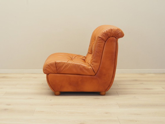 Image 1 of Fauteuil rouge, Design italien, 1970, Production : Italie