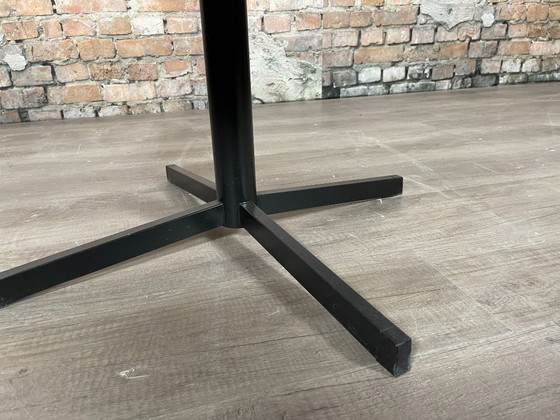 Image 1 of Black round coffee table