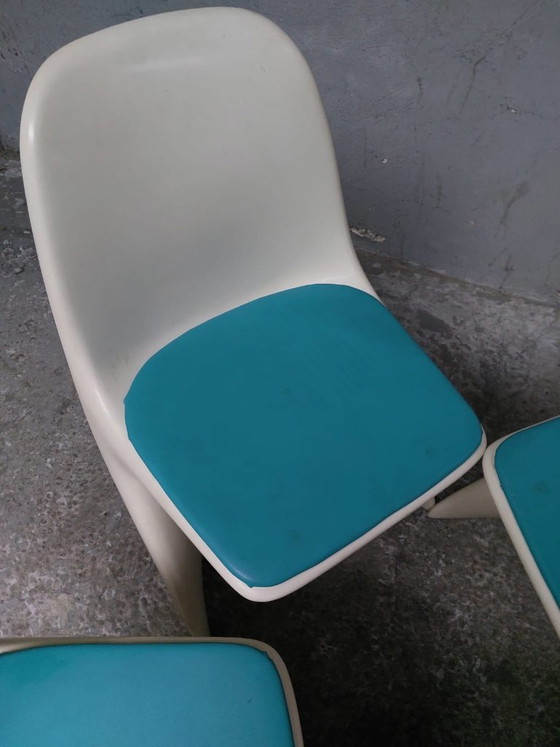 4 chaises Casalino vintage de style Space Age, conçues par Alexander Begge pour Casala. (photo 13 of 33)