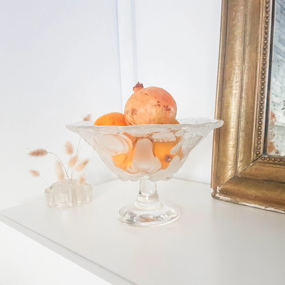 Fruttiera vintage in vetro stampato – Stoviglie (photo 3 of 10)