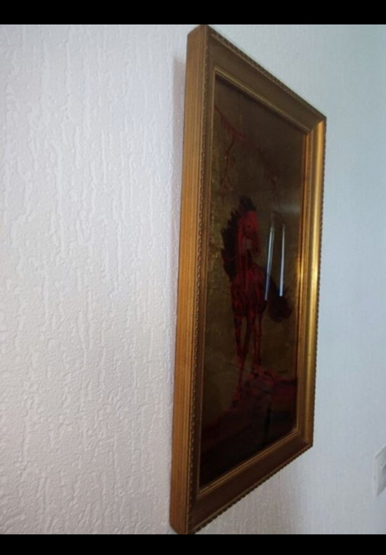 Image 1 of Horse frame signed Zeller