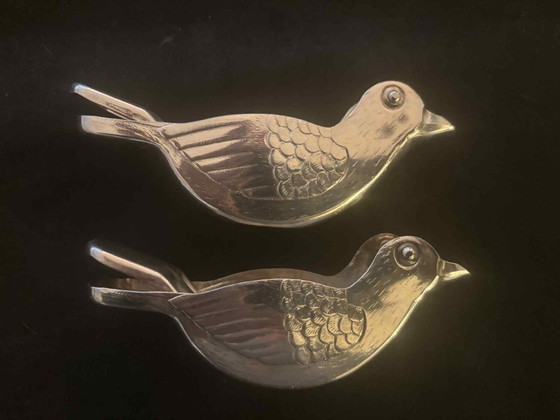 Image 1 of Set 2 spremiagrumi placcati argento