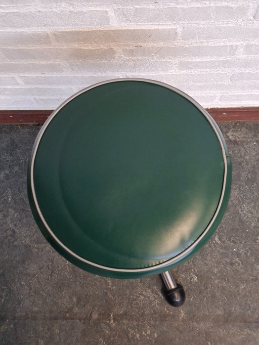 Sgabello vintage industriale Maquet