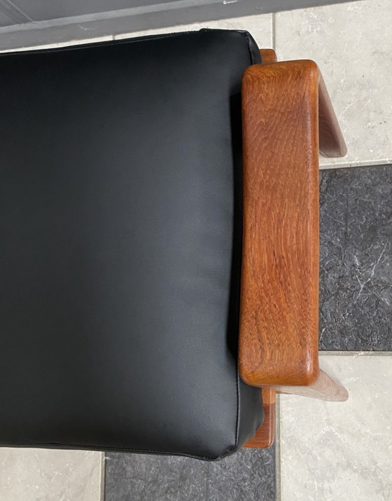 Image 1 of Poltrona Teak Arm di Arne Wahl Iversen rivestita