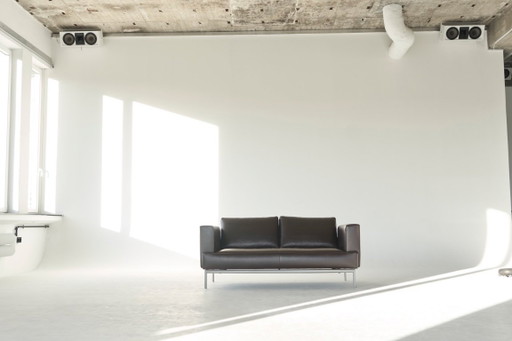 FSM EASY Designer-Sofa | Dickleder Cigarro – 3 5 zitsbanken, Leather