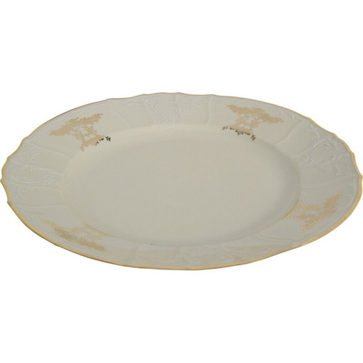 Plato de porcelana Bernadotte vintage, Checoslovaquia, década de 1960