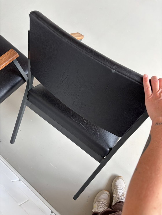 Image 1 of 2x skai Leder Esszimmerstühle