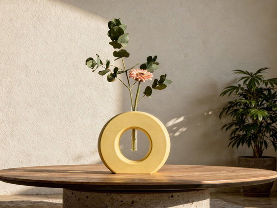 Image 1 of Modern 3D Printed Vase – Minimalist Nordic Home Decor