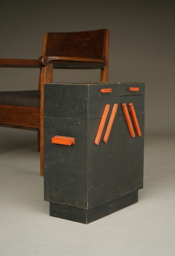 Image 1 of Nähkästchen im Art-déco-Stil der 1930er Jahre
