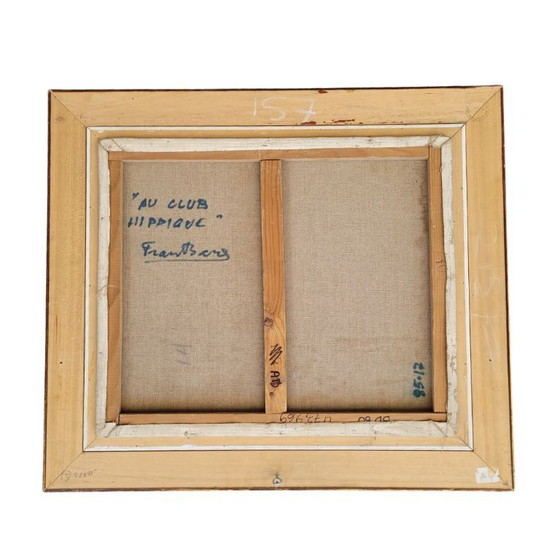 Image 1 of «Au club hippique» Fran Baró, XXe siècle – Valence, Espagne