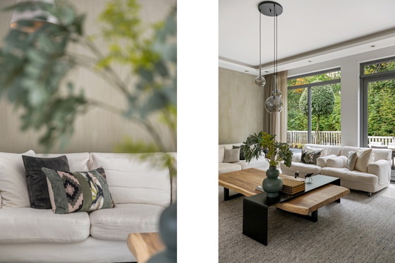 Image 1 of Linteloo Penthouse set bank, 2 sofa’s en een hocker