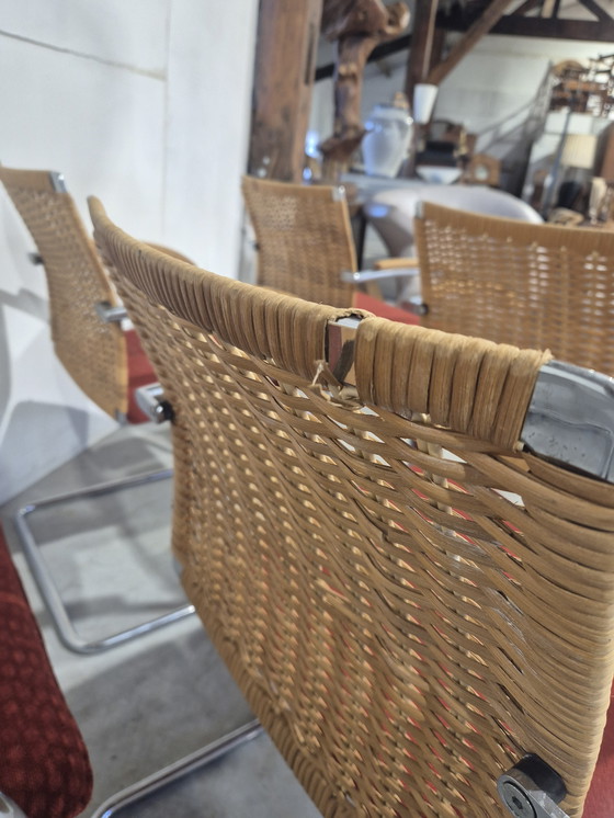 Image 1 of 5 Thonet S78 S79 Cantilever Dining Chairs