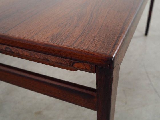 Image 1 of Rosewood coffee table, Danish design, 1970s, designer: Illum Wikkelsø, manufacturer: Koefoeds Møbelfabrik