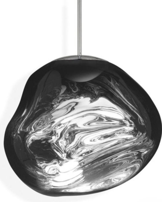 Tom Dixon Melt 50cm Cromo 2 pezzi – Lampade a sospensione, Plastica (photo 2 of 7)