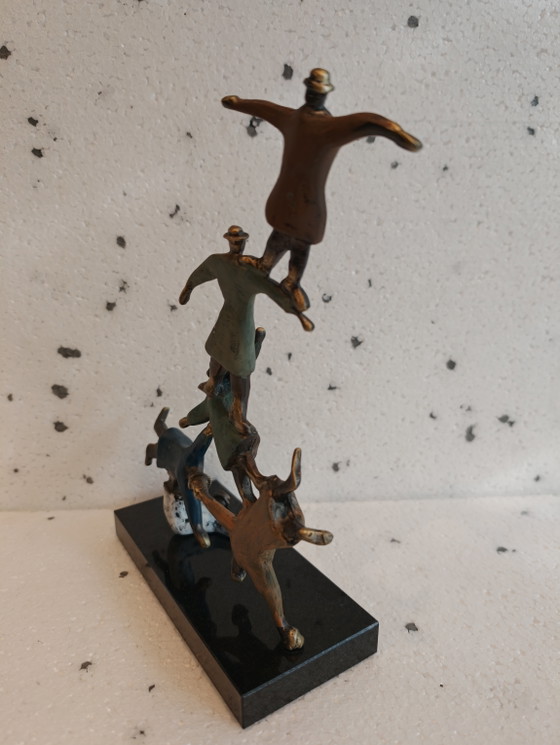 Hans Kuyper - Sculptuur “The Sky Is The Limit“ – Beeldhouwkunst, Bronze (photo 4 of 9)