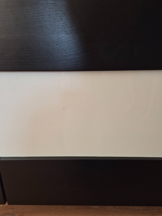 Sideboard in Schwarz und Weiß, 240 x 76,5 x 50 – Metal, Wood (photo 5 of 5)