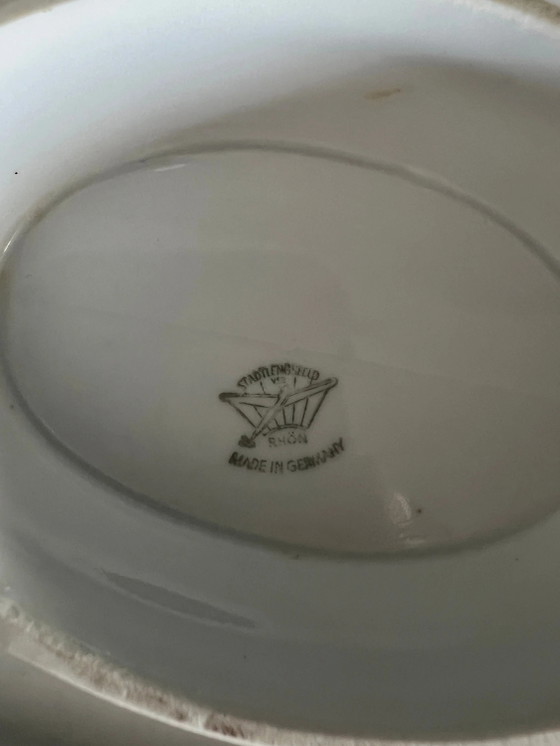 Mid Century Lengsfeld Porseleinen Sauskom, voormalige DDR, jaren 60 Ostalgie Stuk – Servies, Porcelain (photo 3 of 8)