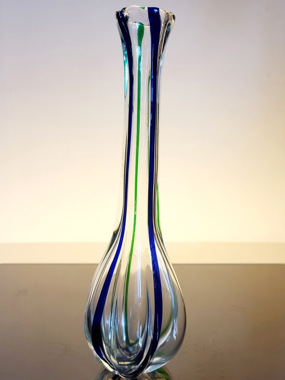 Image 1 of Murano Glass Vase, Archimede Seguso, Mid - Century, Italy, Years 1960-70