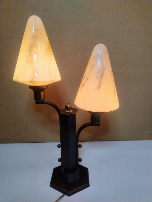 Vintage Tafellamp Art-Deco
