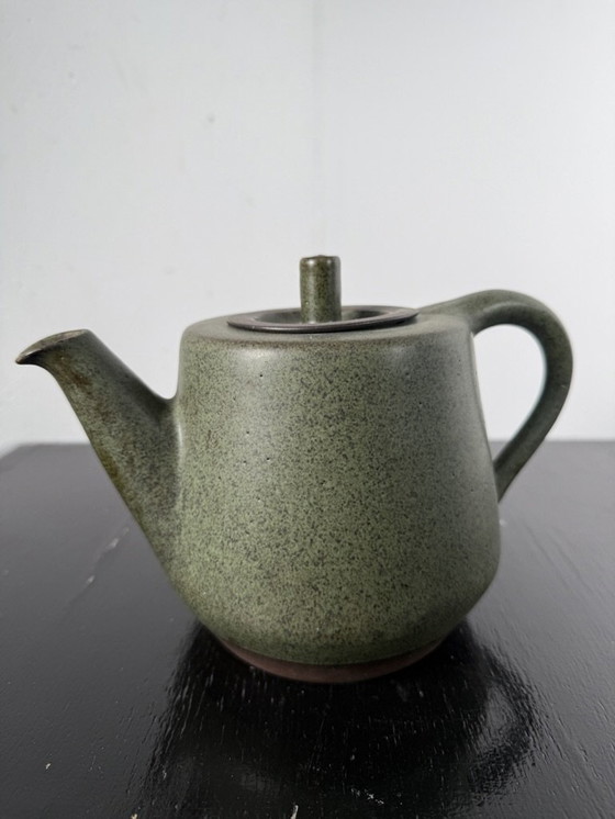Image 1 of Zaalberg Pottery Teapot - Vintage