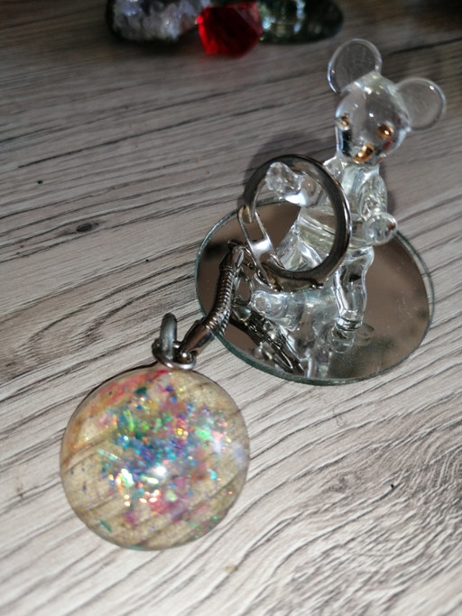 Ciondoli Galaxy Vintage realizzati a mano con amore (resina epossidica) – decoratie, Metal, Plastic (photo 2 of 5)
