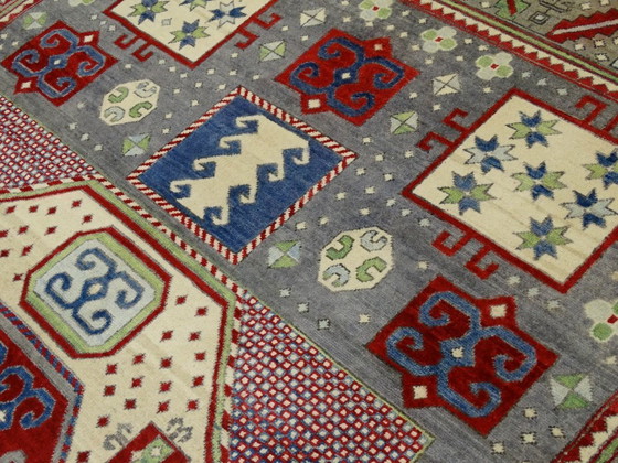 Image 1 of Kazak - 300 x 205 cm - Handgeknoopt vloerkleed