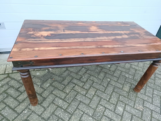 Image 1 of Mesa de comedor de teca