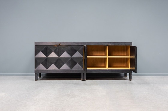 Image 1 of Brutalistisch dressoir uit de jaren 70