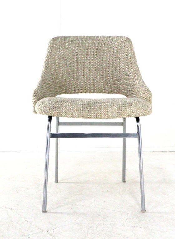 Image 1 of Set of 6 Cees Braakman for Pastoe FM32 chairs, vintage, newly upholstered