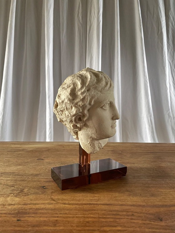 Image 1 of Ancient Greek Head – Ephebe – Cast from the Louvre Museum