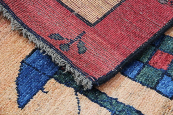 Image 1 of Original Persian carpet Gabbeh Ghashghai oriental carpet 159 cm x 118 cm old natural