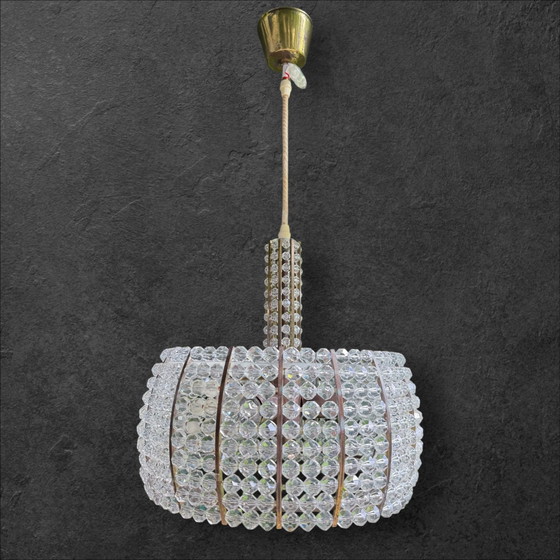 Lampe design vintage par Emil Stejnar pour Rupert Nikoll – Emil Stejnar for Rupert Nikoll, Suspensions, Glass (photo 4 of 5)