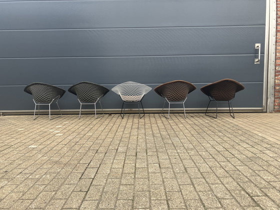 Image 1 of 2 chaises originales Knoll Bertoia Diamond