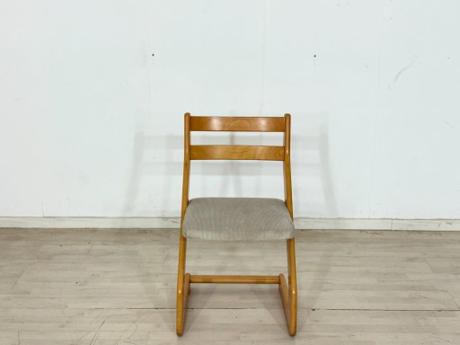 Designklassieker Z-stoel van teakhout / stoel in mid-century stijl
