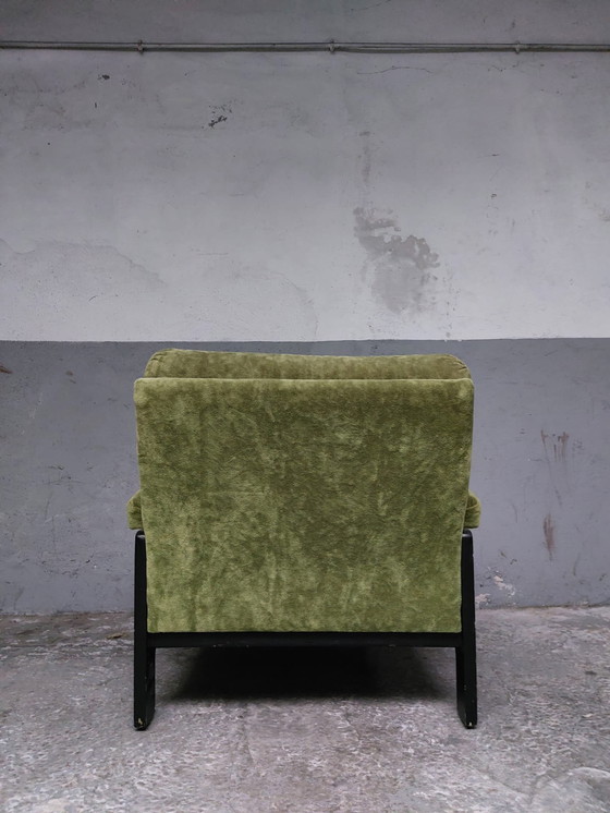 Image 1 of 2 X Mid - Century Green Relax Chairs