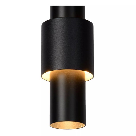 Image 1 of Lucide MARGARY - Hanglamp - Ø 28 cm - LED Dimb. - 3x4W 2700K - Zwart