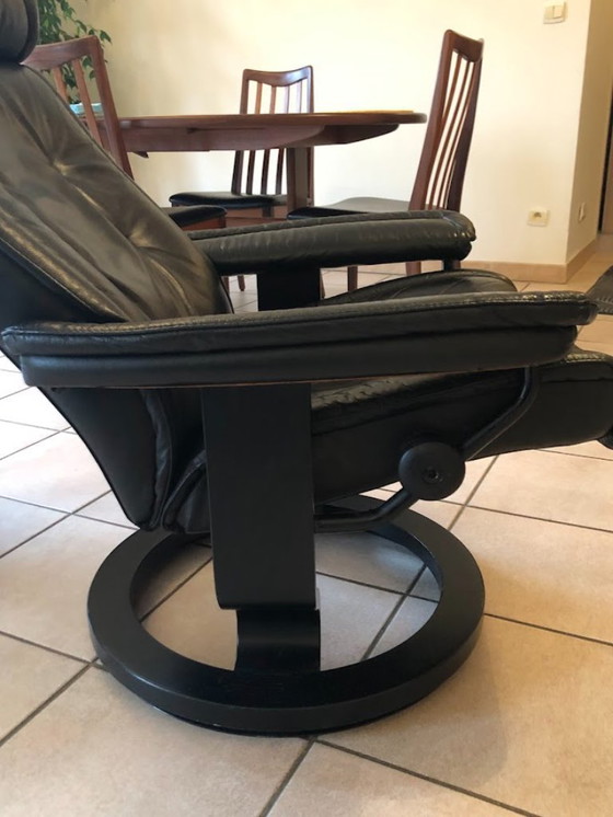 Image 1 of Silla Stressless Ekornes con reposapiés