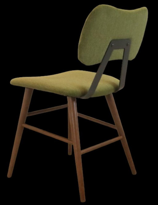 Set of 4 dining chairs 'Dukinfield' vintage chairs upholstered