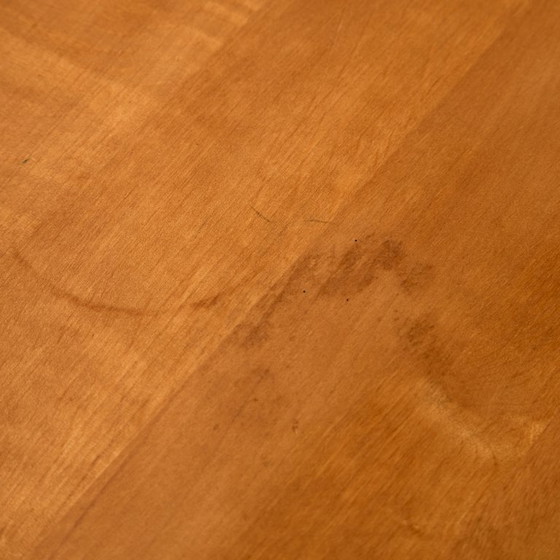 Image 1 of MK10590 Set da pranzo in legno di ontano di Erwin Berghammer per Team 7, Set di 7