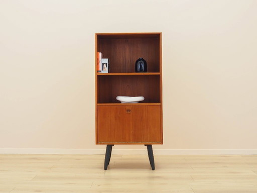 Bibliothèque en teck, design danois, années 1970, fabriquée au Danemark