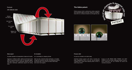 Image 1 of Cot convertible into junior bed, box spring, mattress, sheets, Hülsta Casalino model.